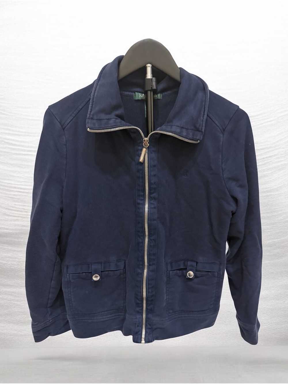 Women’s Navy Zip-Front Jacket by Ralph Lauren
